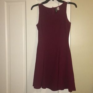 Maroon Dress from H&M
